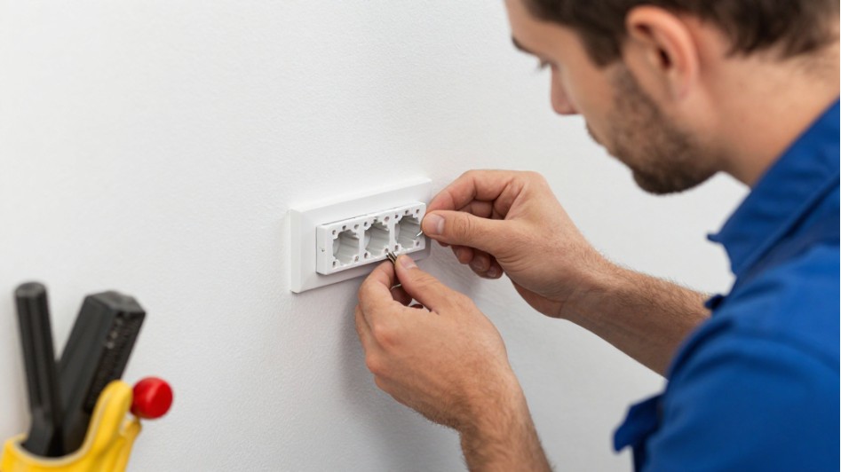 Voice2Net technician on-site installation Eastern Ontario